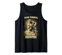 Lucha Libre Luchador Viva Fuerte Lucha Siempre Canotta