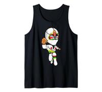 Lucha Libre Mexican Wrestling Legend Mask Design Canotta