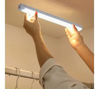 Luci A Barra Armadio Led Calde Da 10/20/30/50 Cm, Luce Notturna Dimmerabile Ricaricabile 10 cm,20 cm,30 cm,50 cmABS