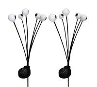 Luci a bulbo oculare di Halloween, luci da giardino con bulbi oculari spaventosi,Incantevoli lucine con bulbi oculari per decorazioni di Halloween | Illuminazione solare del paesaggio spaventoso del b