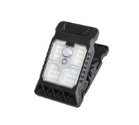 Luci a clip solari ad alta efficienza energetica con rilevamento del movimento e