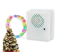 Luci a corda fata - Natalizia Fairy Lights | Luce corde fa maledette a batteria | 10m a corda leggera a LED DECIZIONE NAMBINI | Musica che rileva l'arredamento per la casa per le scale soggiorno mat
