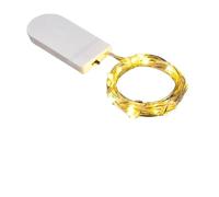 Luci a corde fate decorative | Luci da stringa a LED a filo di rame da 1 m | Luce interna per Natale, Capodanno, Pasqua, compleanno, San, matrimonio, festa, decorazioni per la casa