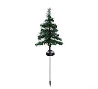 Luci a energia solare per albero di Natale, impermeabili e resistenti alle intemperie, per esterni, giardino, patio e cortile, decorazione per l'illuminazione delle vacanze (albero di Natale da 75 cm)