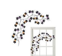 Luci a Festone per Halloween Decorazione, Luci Di Vite Di Alimentate A Batteria, Illuminazione Con 8 Modalità Ghirlanda Spettrale Da Parete Di Ramoscello Per Soggiorno Terrazza Specchio