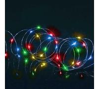 Luci A LED a Batteria Timer 100 Micro Brights Multicolore Per Interni/Esterni