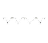 Luci a LED a catena, lampadina, aspetto, decorazione per patio, luce da giardino, lampada da balcone, palline trasparenti