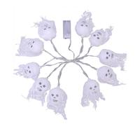 Luci a LED a Forma di Scheletro per Halloween, Luci Decorative per Feste, Patio,