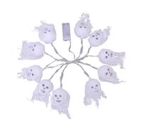 Luci a LED a Forma di Scheletro per Halloween, Luci Decorative per Feste, Patio,