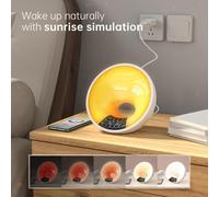 Luci a LED che simulano l'alba e il tramonto per l'ufficio del dormitorio