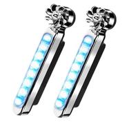 Luci A LED di Potenza del - 2 Pezzi Auto Energia Verdura Luci di Marcia | per Veicoli per Viaggi per in Bicicletta per da Viaggio in Campeggio Campeggio per Esterno