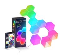 Luci a Led esagonali Decorative RGBIC Tuya Smart WiFi funzionano Alexa e Google