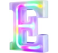 Luci a LED Illuminate, Lettere Al Neon per Parete, per Festa Di Compleanno, Nata