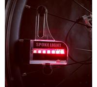 Luci A LED Per Cerchi Da Bicicletta Per Bicicletta Apri E Chiudi La Luce Del
