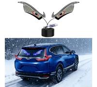 Luci a LED per finestrino auto, luci diavolo occhio diavolo, luci dinamiche per auto, parabrezza e lunotto posteriore, presa USB con pulsante di controllo