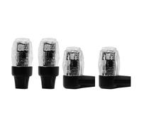 Luci a LED per ruote, 5 mAh, lampada per tappo valvola pneumatico, componenti elettronici, luce flash per ruote motore, tappi per valvole, luci flash per camion, furgoni, moto,
