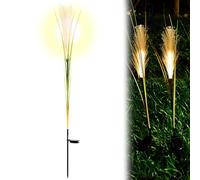 Luci A | Luci in Fibra di Cannuccia,Lampada Decorativa per Sentieri da Giardino per Patio e Prati Regalo per la Festa della Mamma