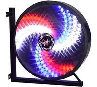 Luci a parete luci a parete lanterna solare barbiere da esterno a palo a led a led illuminanti barre di parrucchiere rotante segnale di bellezza salone impermeabile lampada montata a parete 42 cm