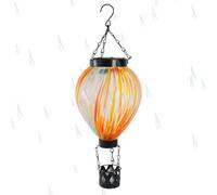 Luci a per aria calda - Luci a LED solare appesa al a fiamma | Luce esterna decorativa portatile impermeabile per piste per patio giardini | Solars Pathway Lampade - Yard Party