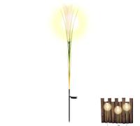 Luci a Piolo per Esterno - Lume da Paesaggio in Fibra di Giunco | Decorazione Paesaggistica Per Sentieri Per La Festa Della Madre Esterno Patio Cortile Giardino Prato