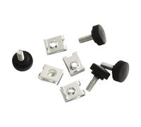 Luci a raggi LED colorati per bicicletta impermeabili per guida notturna (confez