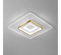 Luci a soffitto a LED Soggiorno Decorazione Boutique Decorazione dimmerabile Lampada da Letto a Filo con Il remoto lampadario Acrilico Quadrato per Le Isole da Cucina Sala da Pranzo Ligh