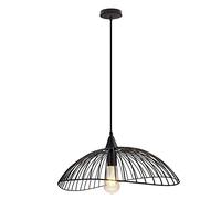 Luci a Sospensione in Metallo Industriale lampadario Creative Paglie Creative Hat Hat Metal Light Minimalist Affermazione Minimalista Illuminazione per la Cucina della Sala da Pranzo Prodotta da