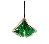 Luci a Sospensione, Lampada a Lampada Moderna a LED Diamond Diamond Slamlico Acrilico Lampada Light Light Compatibile con Cafe Dining Golden Room Restaurant Lighting LEDELIER