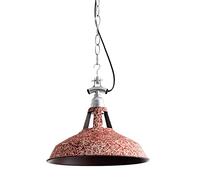 Luci a Sospensione, Lampada a soffitto in Campagna per la Fattoria, lampade sospese con Base E26, luminosità a Sospensione Rossa Industriale per corridoio Cucina Isola della Sala da Pranzo per la