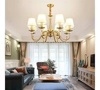 Luci a Sospensione, lampadario del lampadario in Campagna Sala da Pranzo Camera da Letto lampadario per Illuminazione Interno soffitto lampadario da Cucina retrò Lampada Lampada Lampada (8heads,
