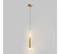 Luci a sospensione moderna a sospensione barre oro spazzolato piccolo lampadario della fattoria nera a 2 luci a 2 luci lunghe cucina lineare isola lineare camera da letto lampada a sospensione per