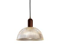 Luci a Sospensione Vintage Lampada in Vetro Pranzo Russia Camera da Letto Lampada a Sospensione con luci di Sospensione del Paralume in Vetro Trasparente E27 Manglamp Cambia in Meglio