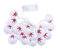 Luci a spago degli occhi spaventosi per decorazioni di Halloween a batteria alimentata all'esterno delle decorazioni per illuminazione per bulbo oculare per patio giardino di recinzione muro albero