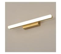 Luci a Specchio per lo Spogliatoio Bagno Luce a Specchio Bagno Impermeabile Luce Anteriore a Specchio Moderna Led Strip Wall Light Oro Spogliatoio Decorativo/56Cm