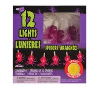 Luci A Stringa Di Ragno Luminescenti | Stringa Di 5,9 Piedi Con 12 Luci LED