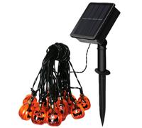 Luci a zucca per esterni, Luci a zucca ad energia solare - a corda da giardino con | LED per via della resistenti all'acqua Halloween illuminano le zucche per l'arredamento del p