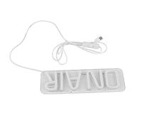 Luci al neon a LED, luci da parete al neon per la notte, lampada a LED USB con luce AS e bar, attirano l'attenzione per negozi, ristoranti