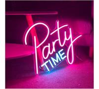 Luci al neon decorative Per la lampada al neon prestito parola Party Time per insegna per