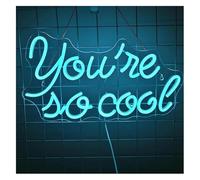 Luci al neon Decorazione luminosa al neon Sei così cool per la decorazione della con lettere e luce a LED 42 cm × 24