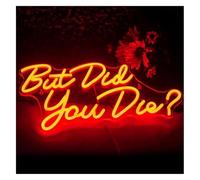 Luci al neon Lampada d'atmosfera rilassante, ma sei morto? Insegna al neon per la casa, luce per camera da letto e soggiorno