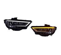 Luci Anteriori DRL Con Indicatori Per A3 S3 A3L 2013 2014 2015 2016 2017 2018-2021 Fari DRL Indicatori Direzione Abbaglianti Angelo Occhio Lente Proiettore Testa Della Lampada Faro
