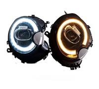 Luci Anteriori DRL Con Indicatori Per BMW Per Mini Per Cooper R56 R57 R58 R59 2007-2013 Auto Anteriore Luce Aggiornamento Xenon/Alogena DRL Indicatori Direzione LED Faro Di Montaggio