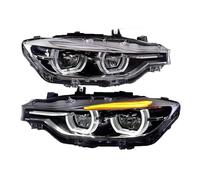 Luci Anteriori DRL Con Indicatori Per BMW Serie 3 F30 F31 F35 F80 2012 2013 2014 2015-2019 Luci Auto LED Fari Dinamici DRL Angelo Occhio Design Lente Del Proiettore Accessori