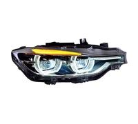 Luci Anteriori DRL Con Indicatori Per BMW Serie 3 F30 F35 F80 2013-2019 Fari LED Dinamici DRL Halo Angel Eyes Accessori Per Lenti Per Proiettori Coppia Luci Per Auto
