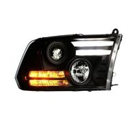 Luci Anteriori DRL Con Indicatori Per Dodge Per RAM 1500 2013 2014 2015 2016-2018 Fari DRL Indicatori Direzione Abbaglianti Angelo Occhio Lente Proiettore Testa Della Lampada Faro