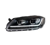 Luci Anteriori DRL Con Indicatori Per Passat B7 2012 2013 2014 2015 Fari DRL Indicatori Di Direzione Fascio Alto Angelo Occhio Lente Del Proiettore Testa Della Lampada Faro A LED