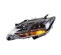 Luci Anteriori DRL Con Indicatori Per Toyota Per Camry 2015 2016 2017 Fari DRL Indicatori Di Direzione Fascio Alto Angelo Occhio Lente Del Proiettore Testa Della Lampada Faro
