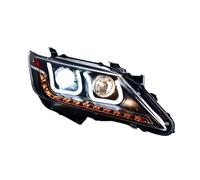 Luci Anteriori DRL Con Indicatori Per Toyota Per Camry V50 2012 2013 2014 Car Styling LED DRL Hid Testa Della Lampada Dell'occhio Di Angelo Bi Xenon Accessori HA CONDOTTO Il Faro