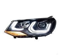 Luci Anteriori DRL Con Indicatori Per VW Per Touareg 2011 2012 2013 2014 2015 Car Styling HA CONDOTTO Il Faro LED DRL Hid Opzione Testa Della Lampada Dell'occhio Di Angelo Bi Xenon Fascio Accessori