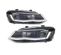 Luci anteriori for auto compatibili con fari VW Polo 2011-2018 Accessori Aggiornamento DRL Indicatori di direzione Anabbaglianti Gruppo luci(2pc Headlights-01)